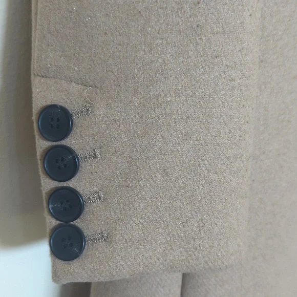 MANGO Wool Blend Coat - Picture 4 of 9
